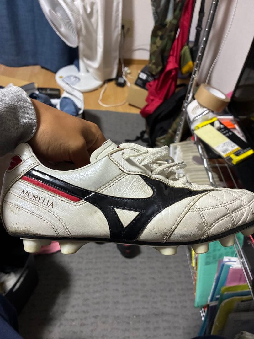 モレリアサッカースパイク　クロスステッチ　26センチ