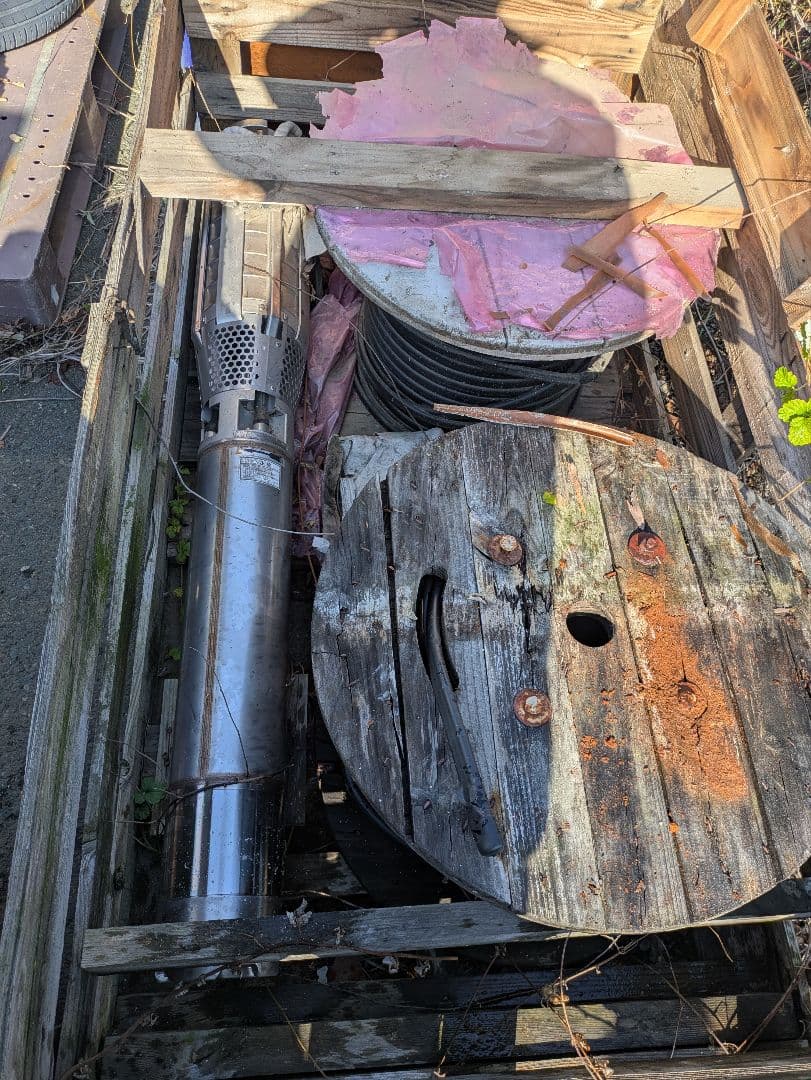 荏原製作所 深井戸水中ポンプ 80BHS4611B