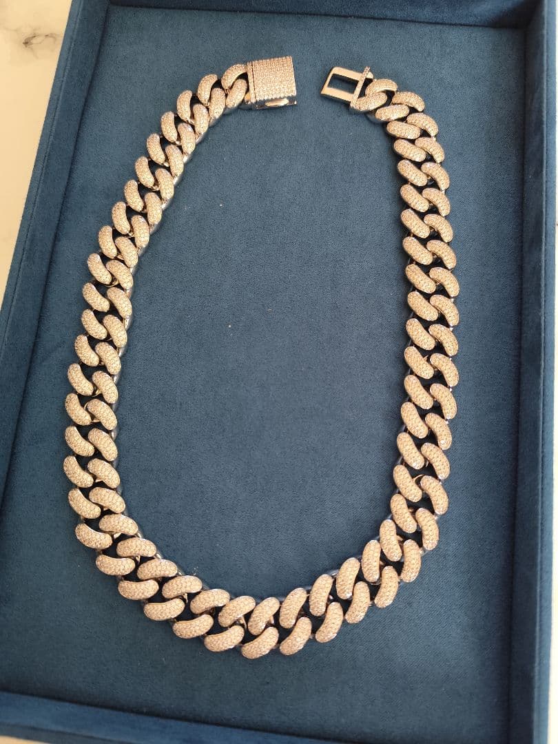 krkc&co キューバンネックレス　18mm 50cm