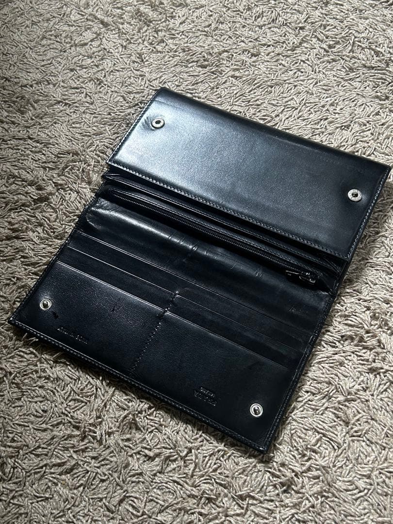 PRADA ブラック レザー 長財布