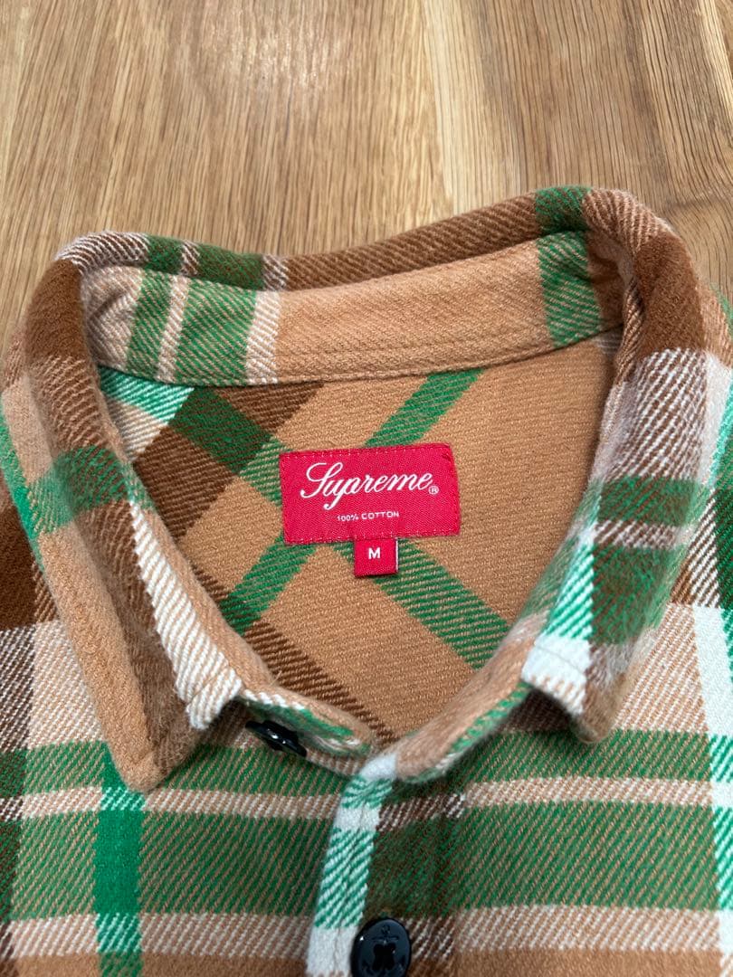 トップス Supreme Heavyweight Plaid Flannel Shirt