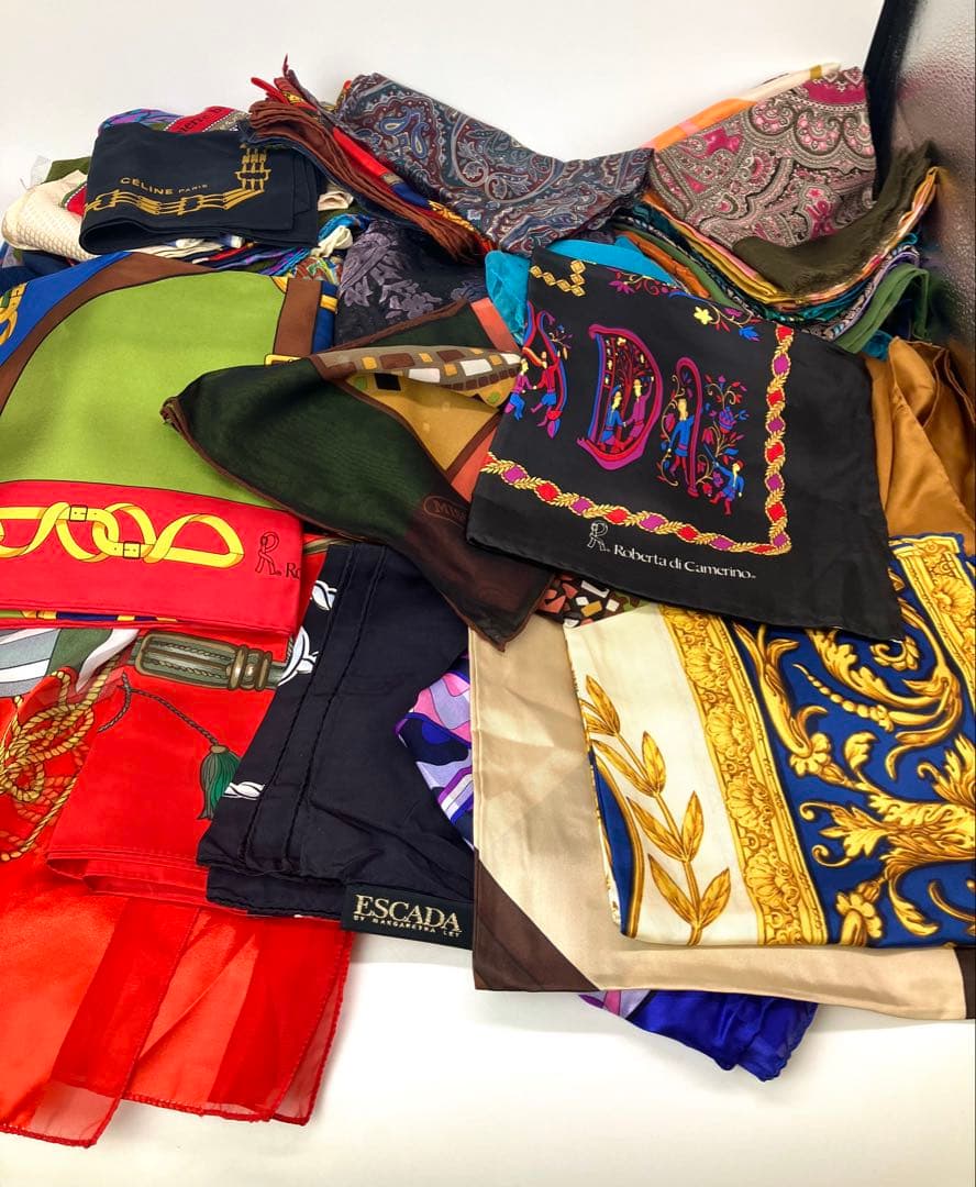G*️様 スカーフ ハンカチーフ シルク おまとめ