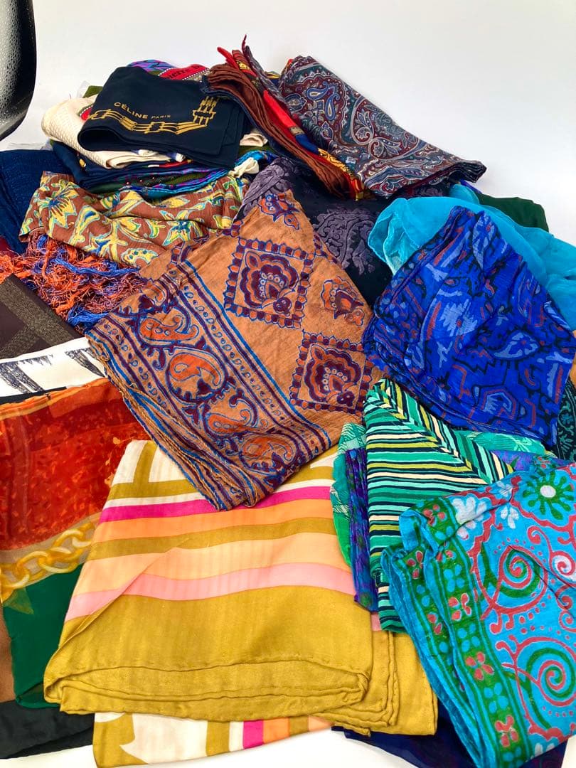 G*️様 スカーフ ハンカチーフ シルク おまとめ