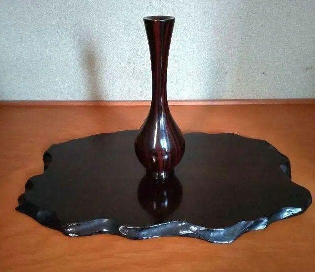 唐木　一輪挿し　美品