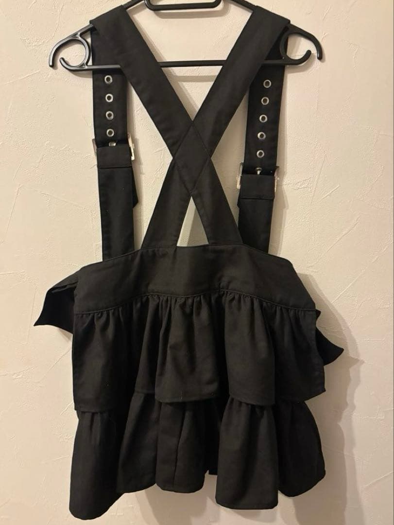 期間限定値下中‼️HEIHEI リボンハーネスサスペンダー 黒