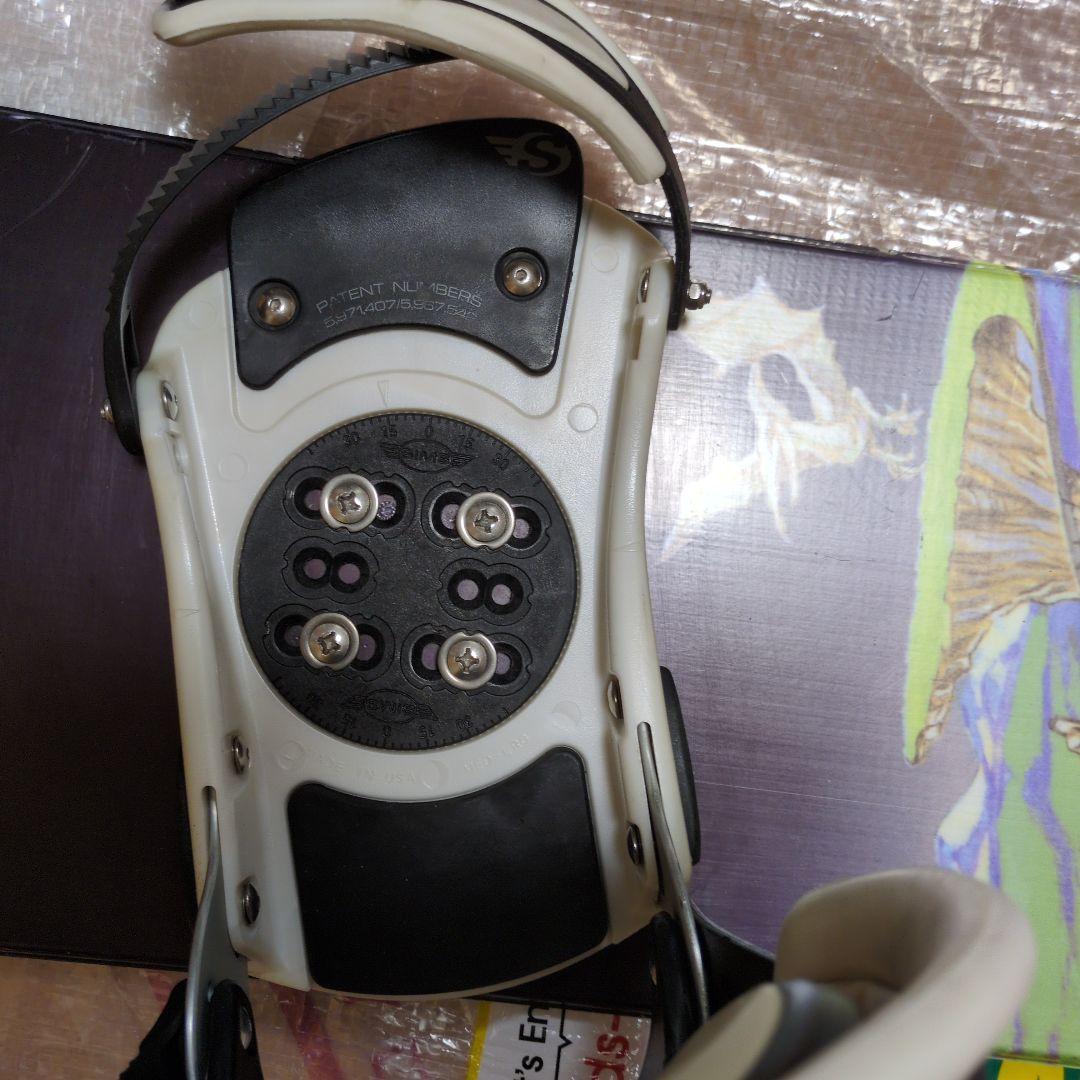 Sims スノーボード 板+ バインディング セット　146