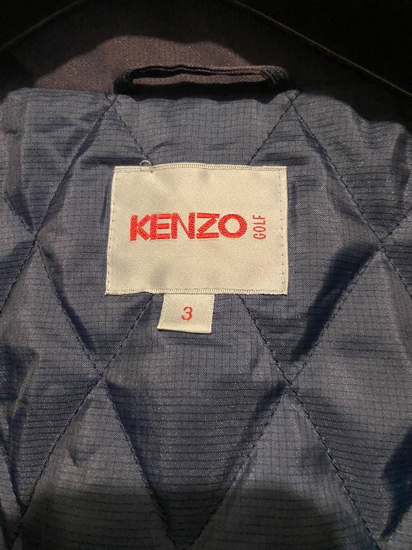 KENZO GOLF メンズ　ブルゾン　サイズ3 ケンゾー　ショート丈 短丈