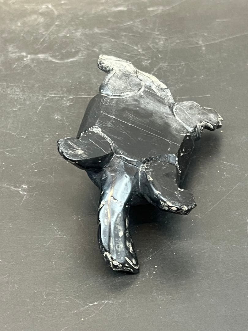 墨晶石亀、鶴一双 2セット　中国工艺品　送料込み