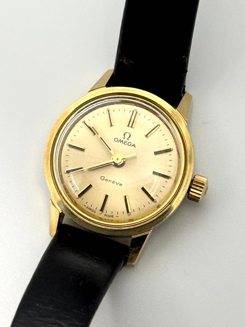 稼働品 OMEGA オメガ Geneve 手巻き式 レディース