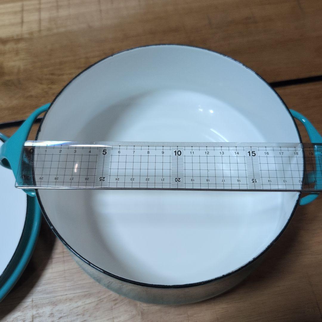 dansk コベンスタイル　18.5cm ホーロー鍋　両手鍋