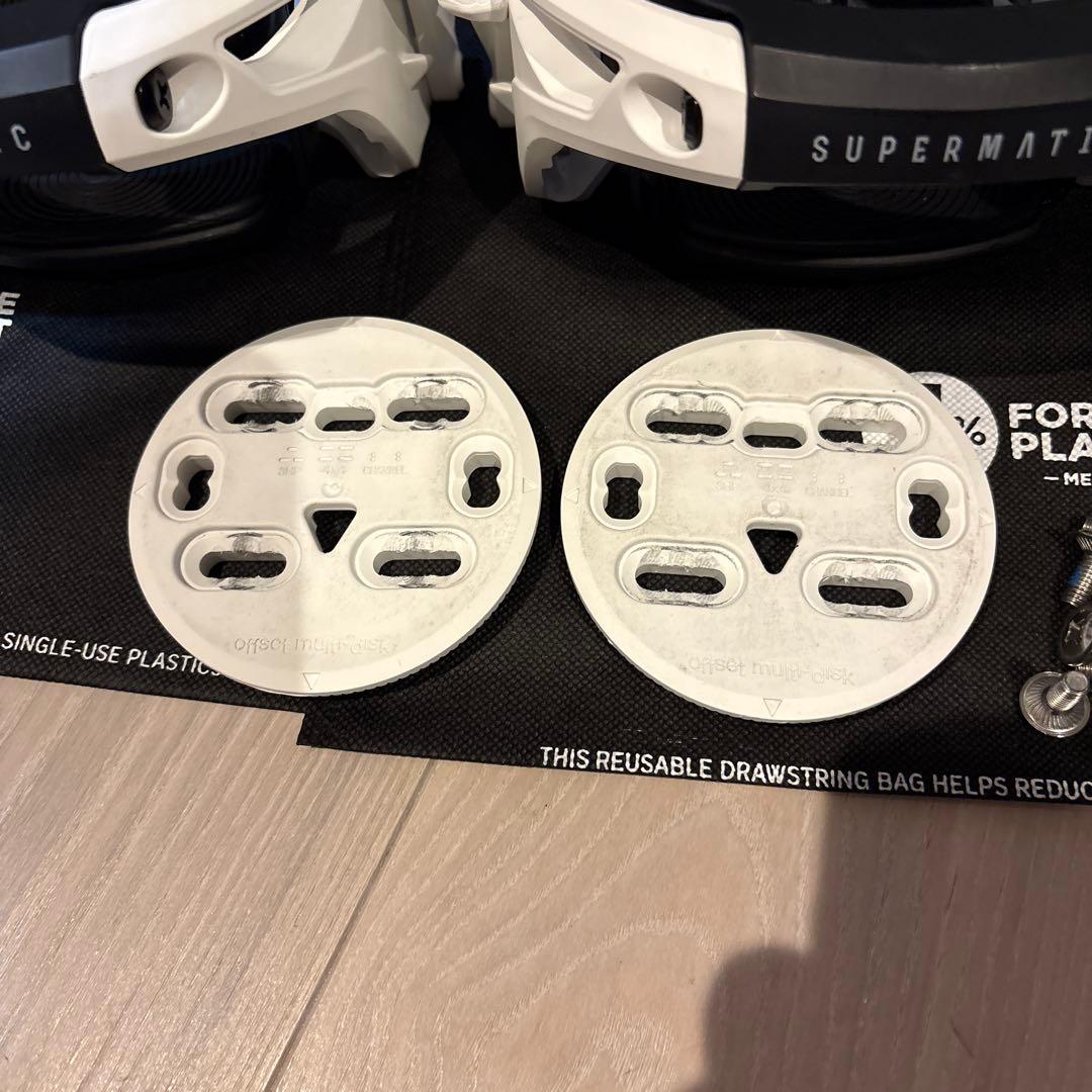 NIDECKER SUPERMATIC Mサイズ ホワイト/スーパーマチック