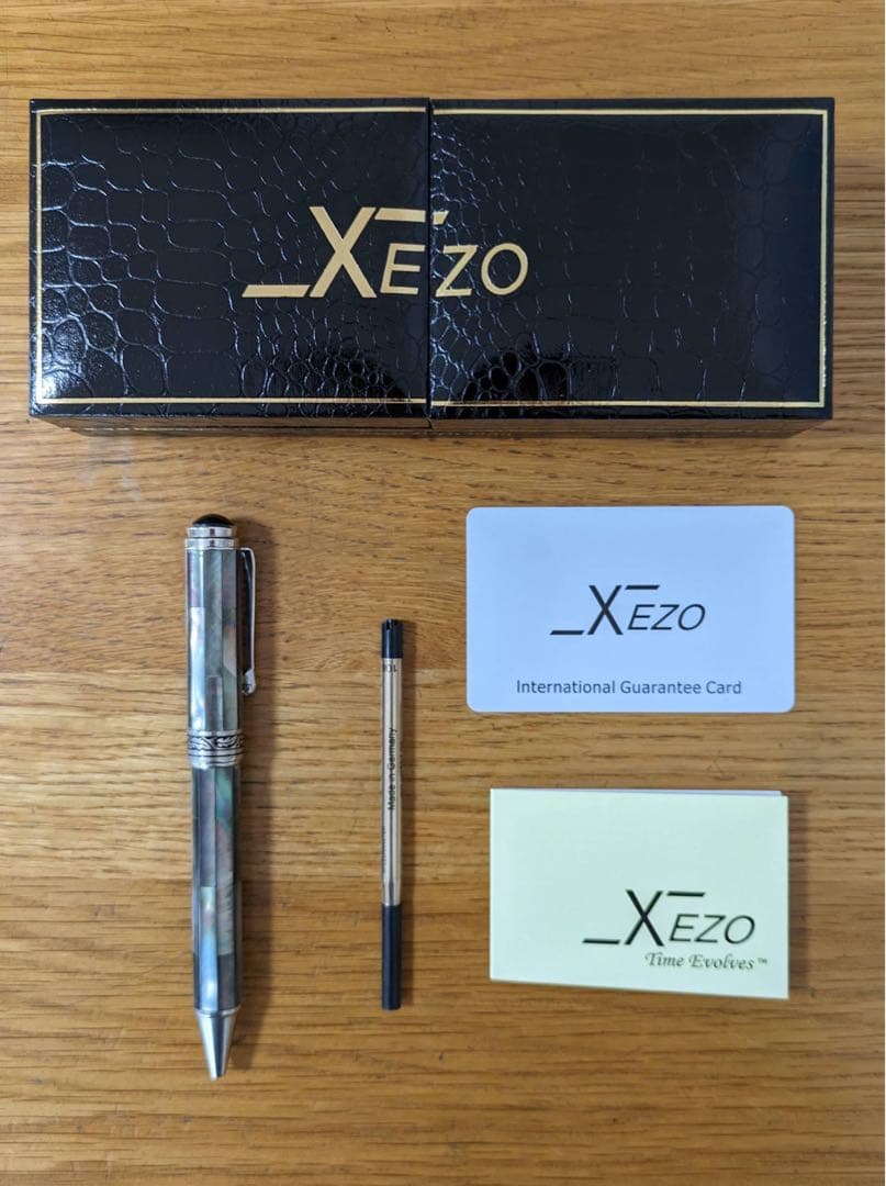 Xezo Maestro Black Mother of Pearl ボールペン