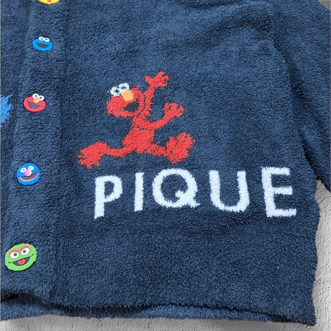 サ*ス様 レア完売品 ジェラートピケ×セサミストリート コラボ ショールカーディ