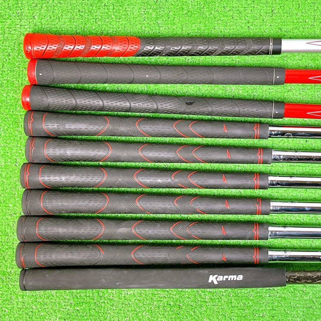 メンズ テーラーメイド バーナー ゴルフクラブセット 右打ち 10本 初心者