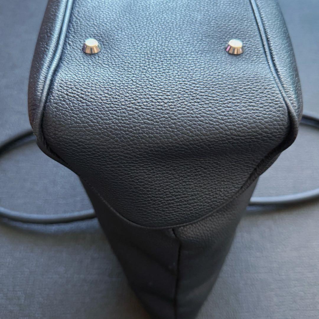 ネイビー★BARNEYS NEWYORK バーニーズニューヨーク トートバッグ