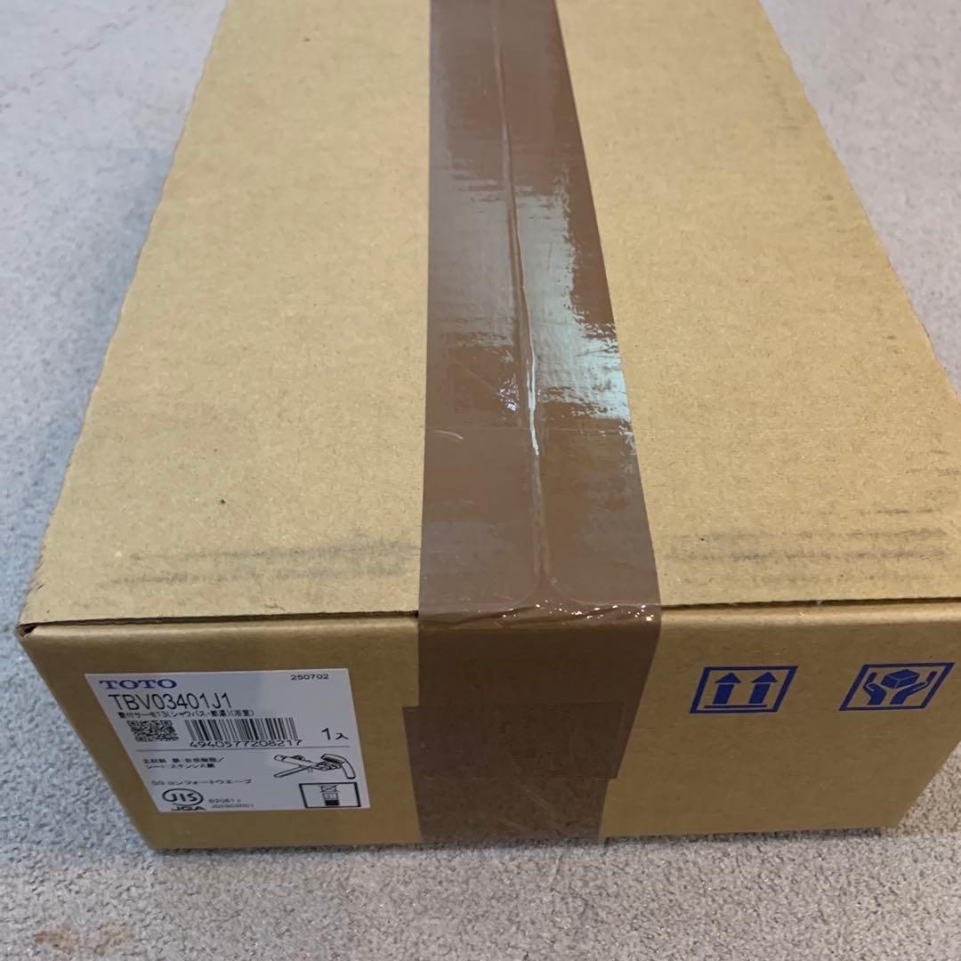 TOTO TBV03401J1 シャワバス・節湯 浴室 サーモスタット混合水栓