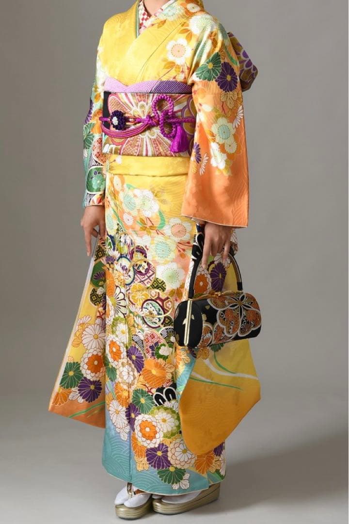 値下げ　藤田ニコルモデル　振袖セット