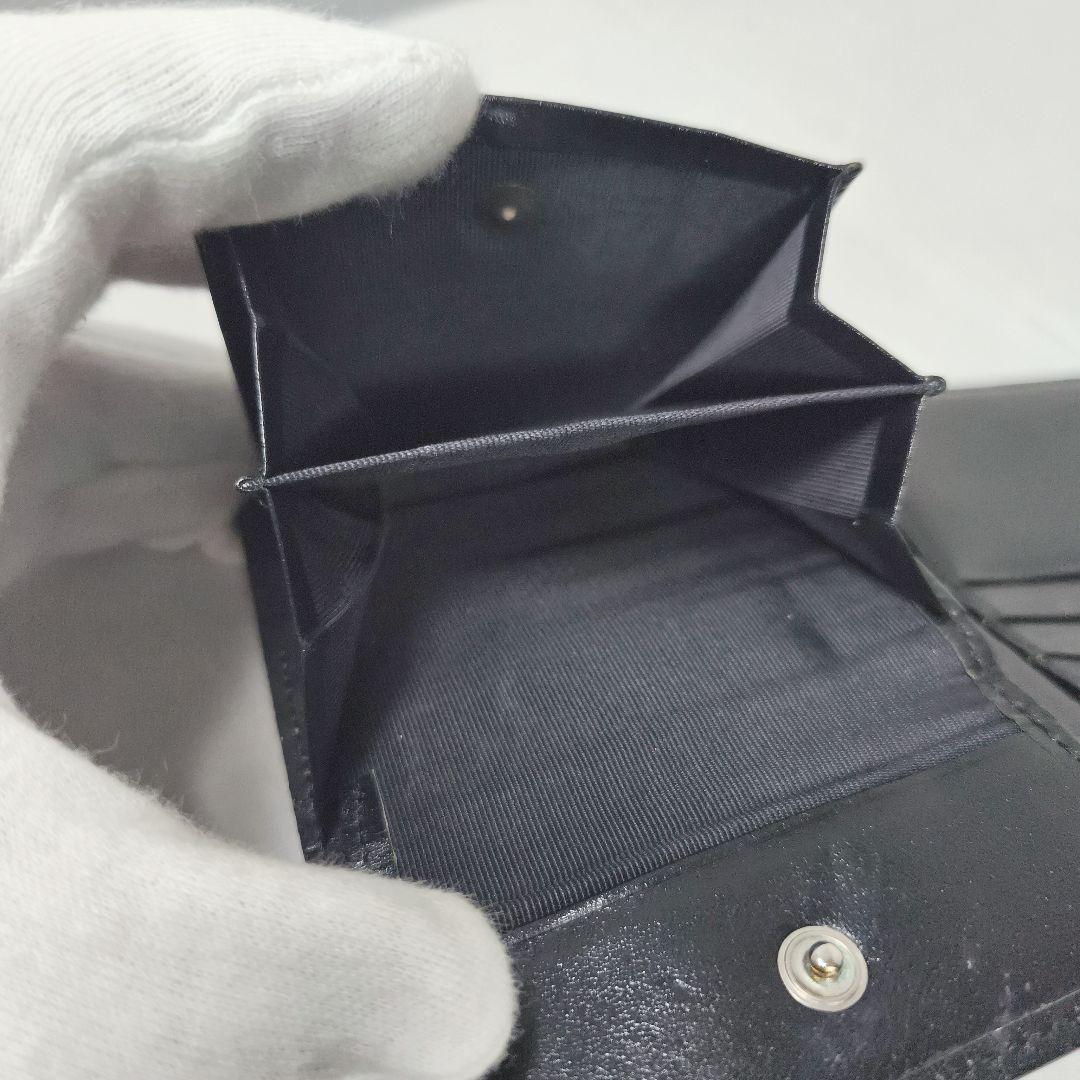 希少ヴィンテージ‼️　ジャンポールゴルチエ　ドラゴン金具　折り財布　黒