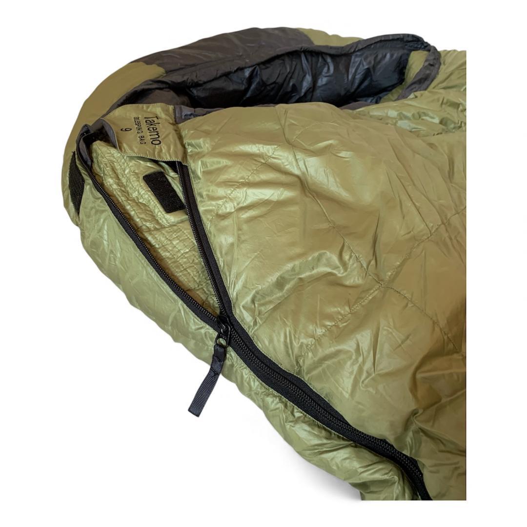 【美品・送料込み】寝袋 シュラフ タケモ(Takemo) スリーピングバッグ ９