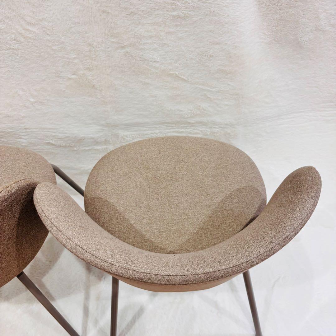 極美品　IKEA KRYLBO クリルボー ダークベージュ チェア　2脚セット