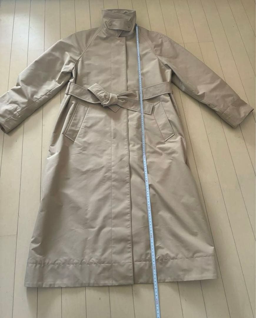 専用　　　新品　イエナ　コットンポリエステル　ステンカラーコート　トレンチ