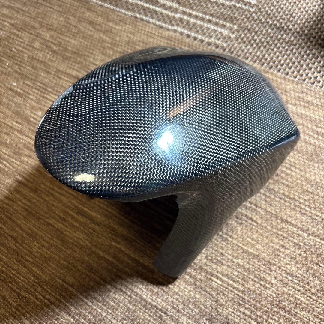 KSR110 カーボンフロントフェンダー　キタコ？