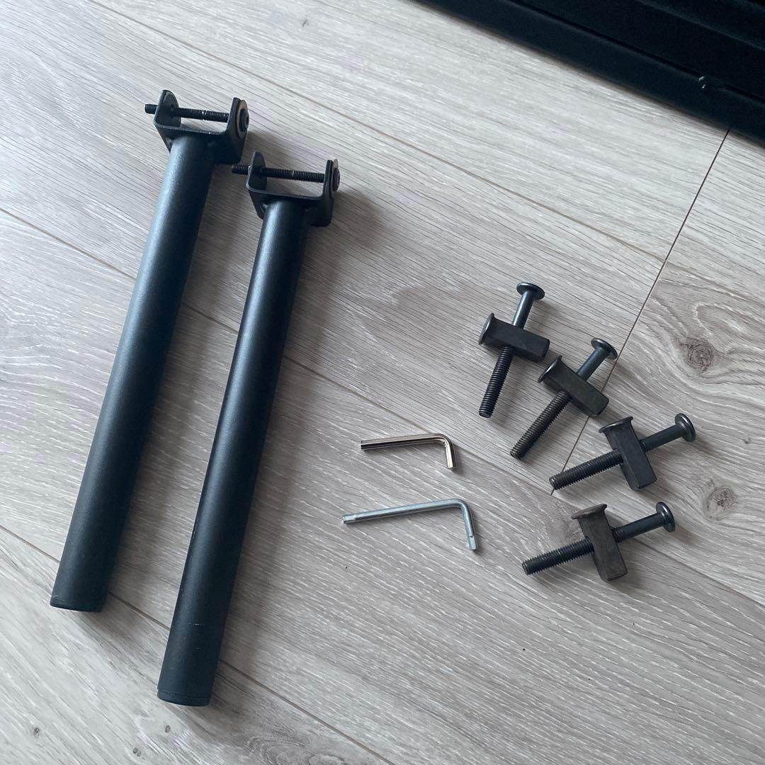 アイアン　ダブルベッド　フレーム 海外風　200 140