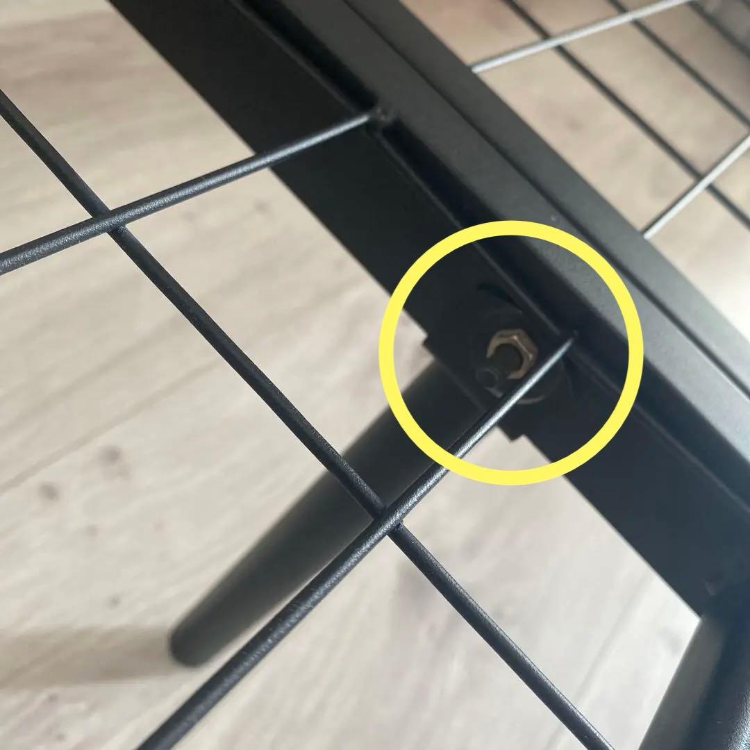 アイアン　ダブルベッド　フレーム 海外風　200 140