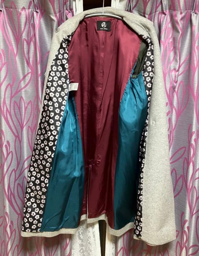 美品　ポールスミス　ロングコート
