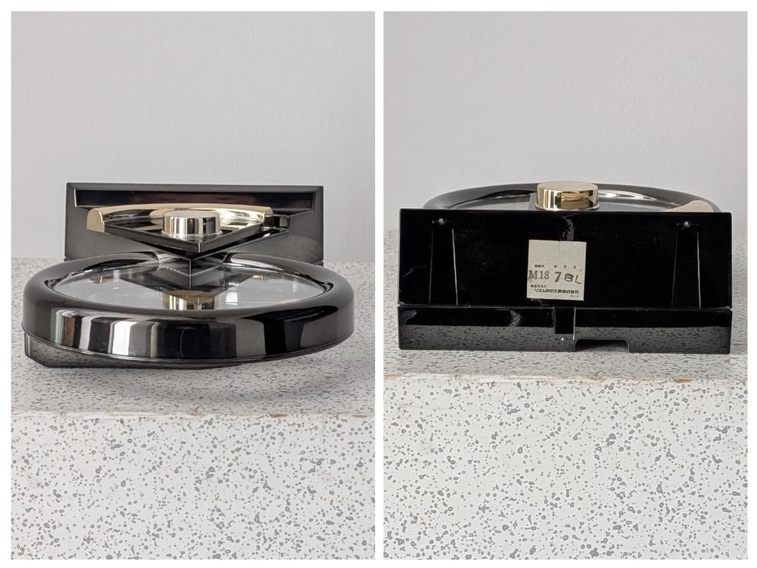 80s ビンテージ シチズン テーブルクロック 振り子 置き時計 スペースエイジ