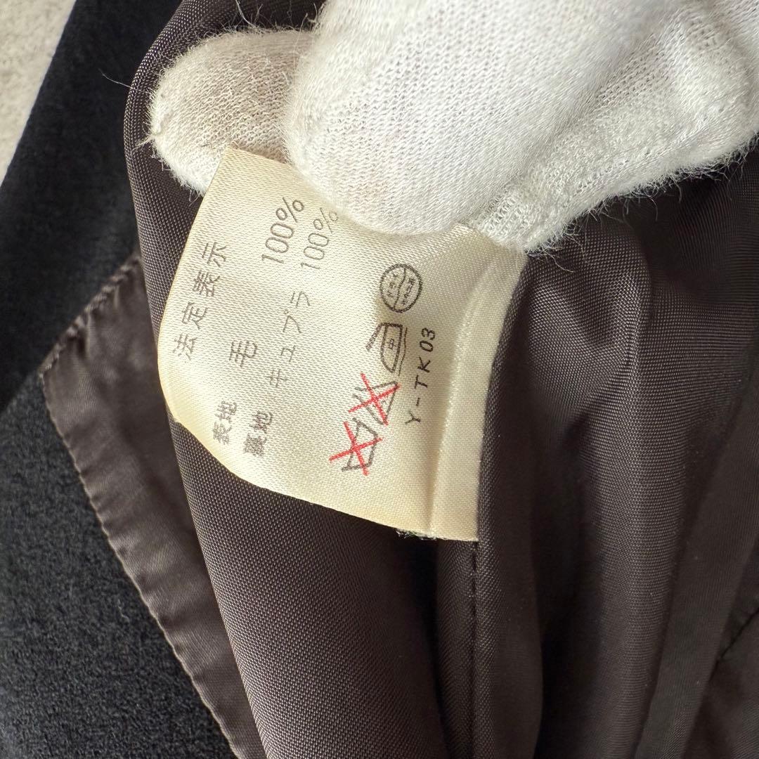 クリスチャンディオール　Miss Dior　コート　黒　プリーツ　金ボタン