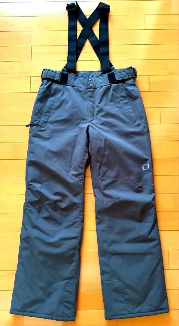 ONYONE スキーパンツ サスペンダー付き グレー