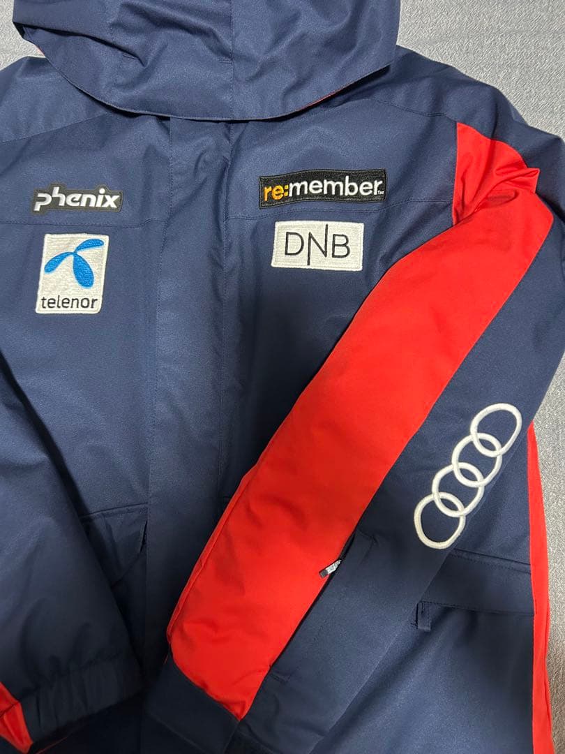 Phenix スキーウェア 子ども用 ネイビー/レッド