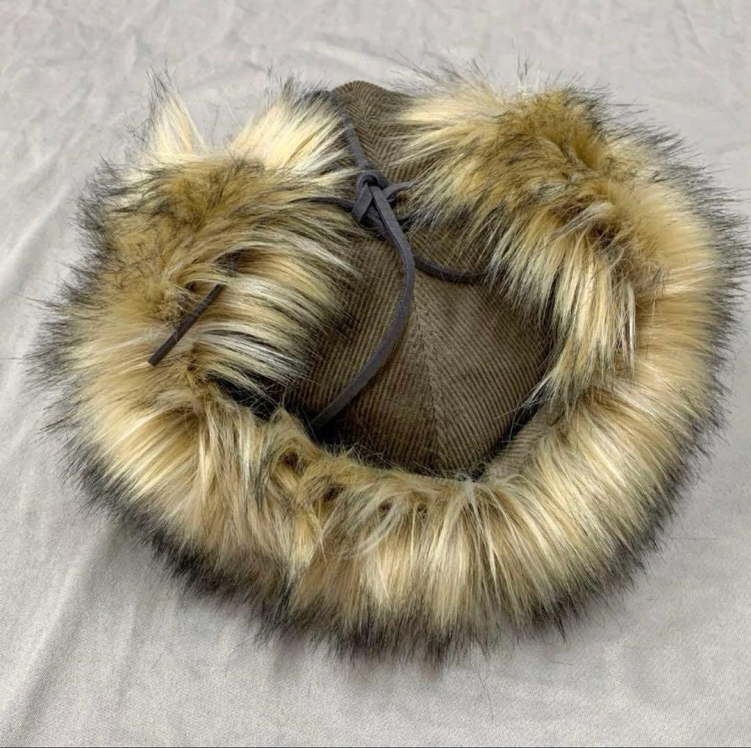 正規品open yy ファーキャップ