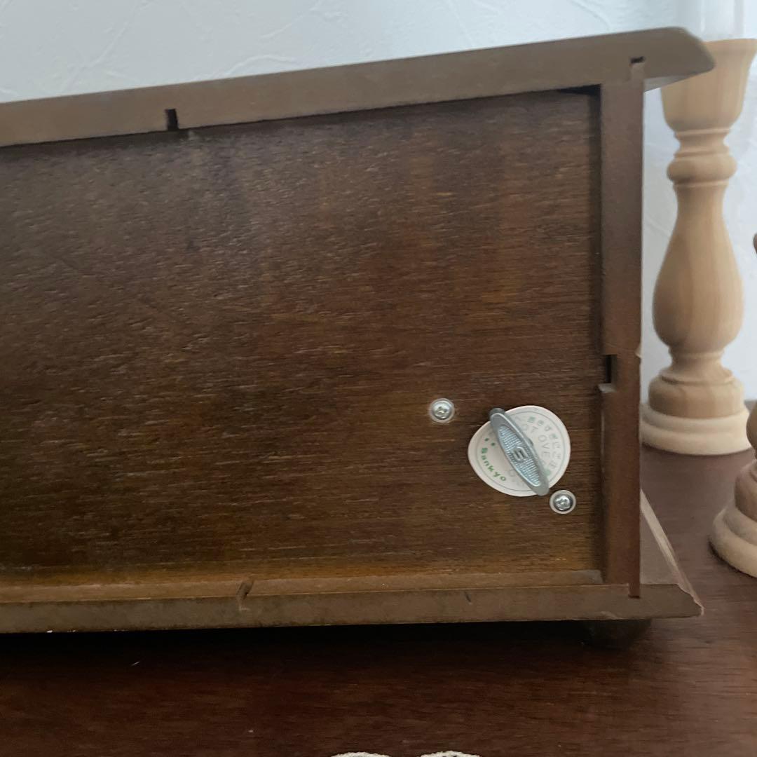 アンティーク　木製ジュエリーケース