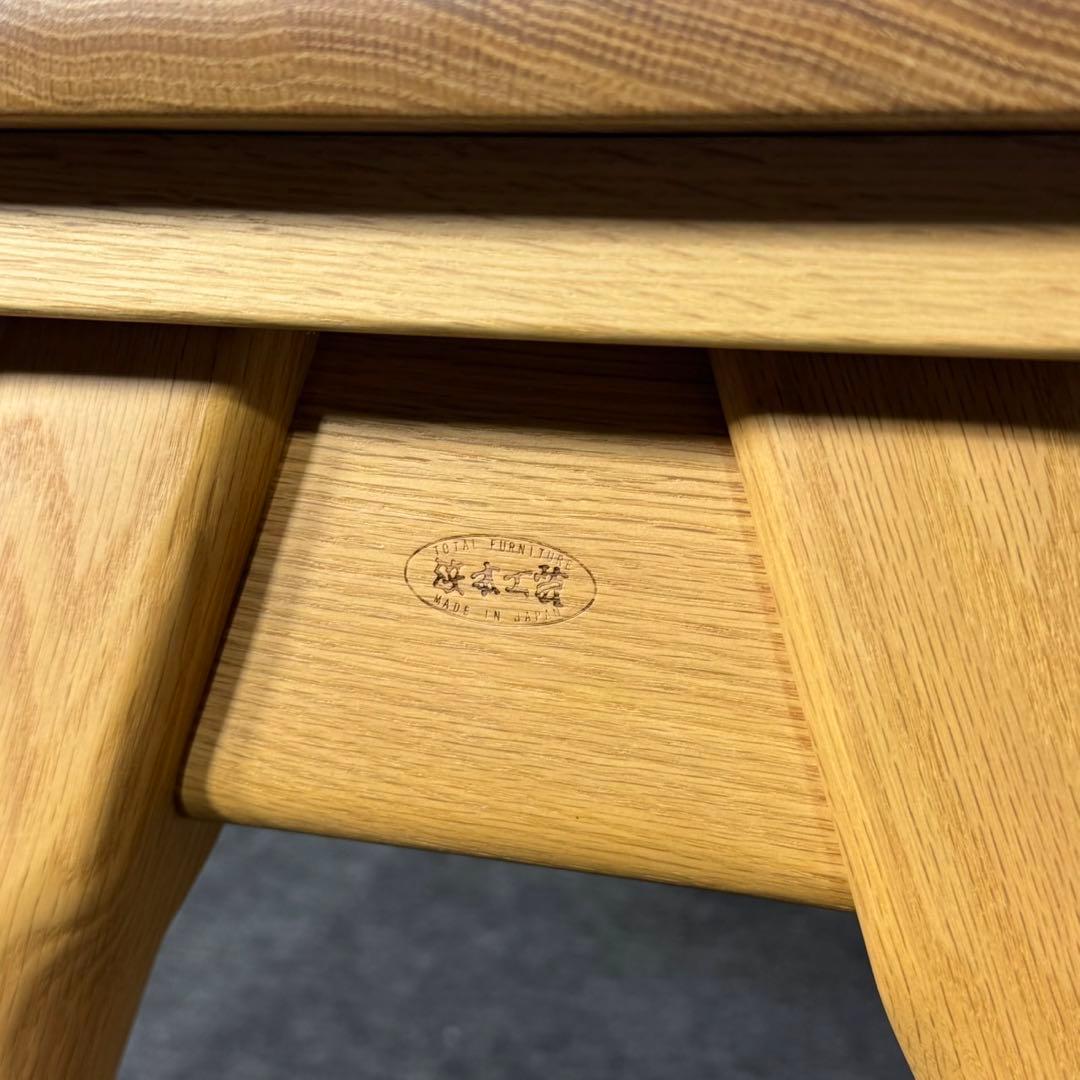 浜本工芸 ダイニングテーブル 日本製 幅150cm オーク無垢材 d5247