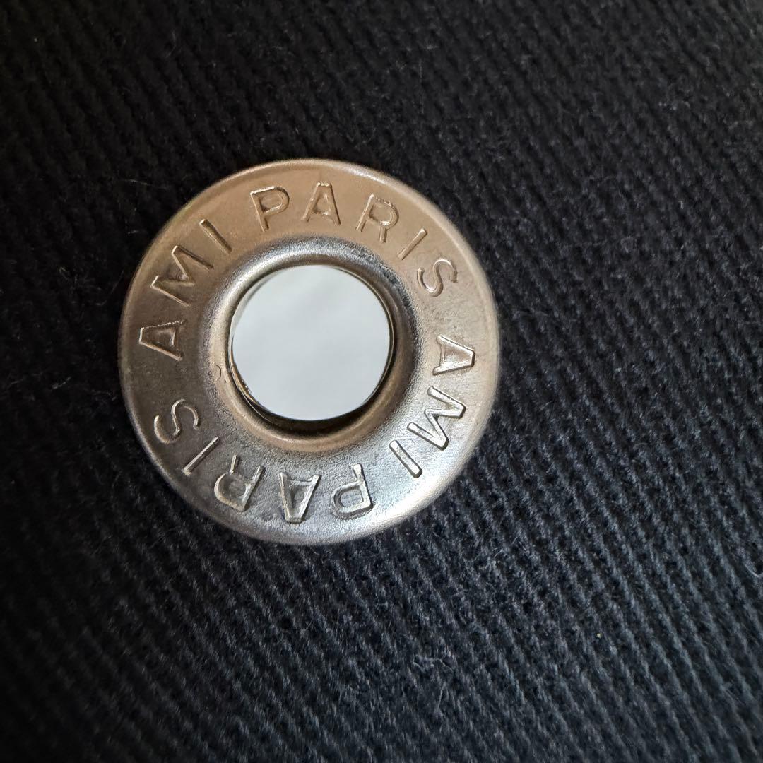 AMIPARIS エンブロイダリー キャップ　ブラック