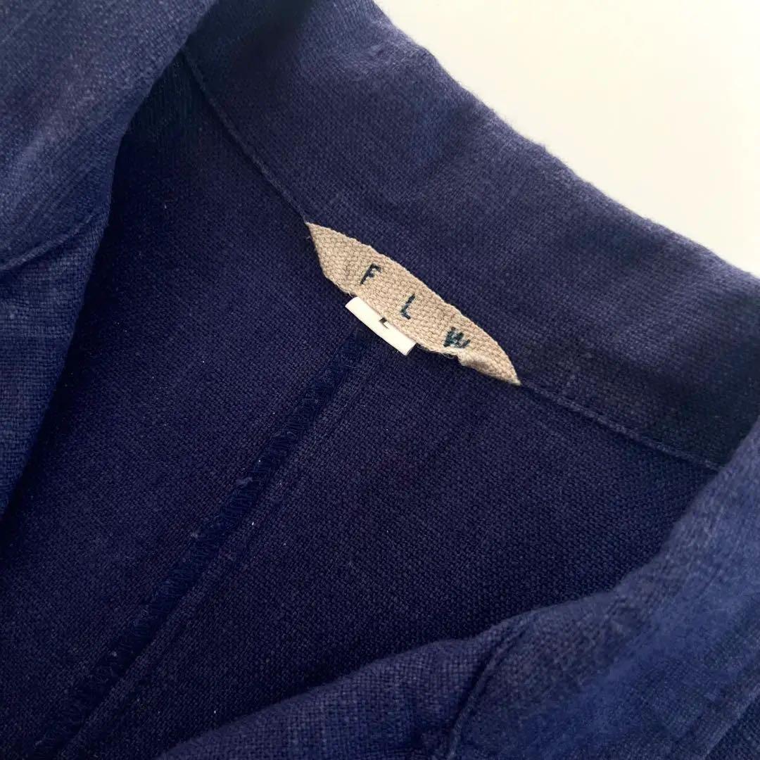 フォグリネンワーク FLW リネンコートジャケット