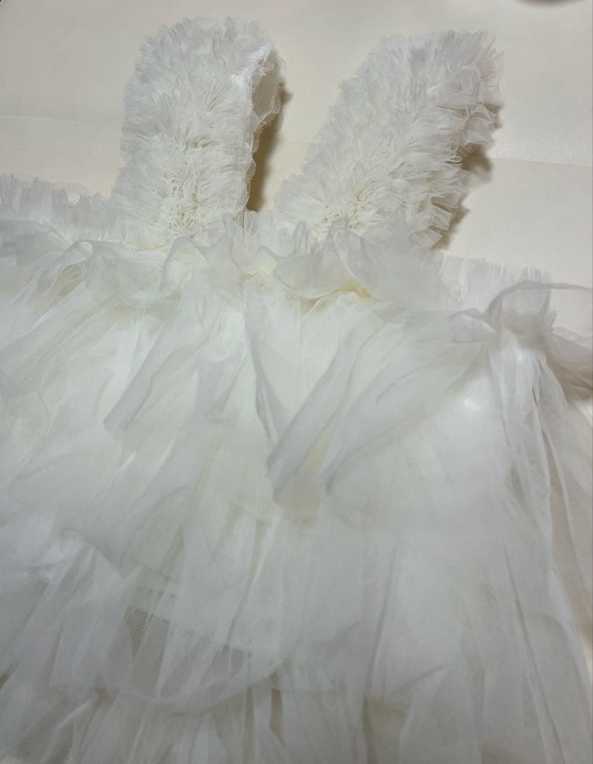 被布エプロンチュール被布　被布ドレス　七五三　被布　七五三