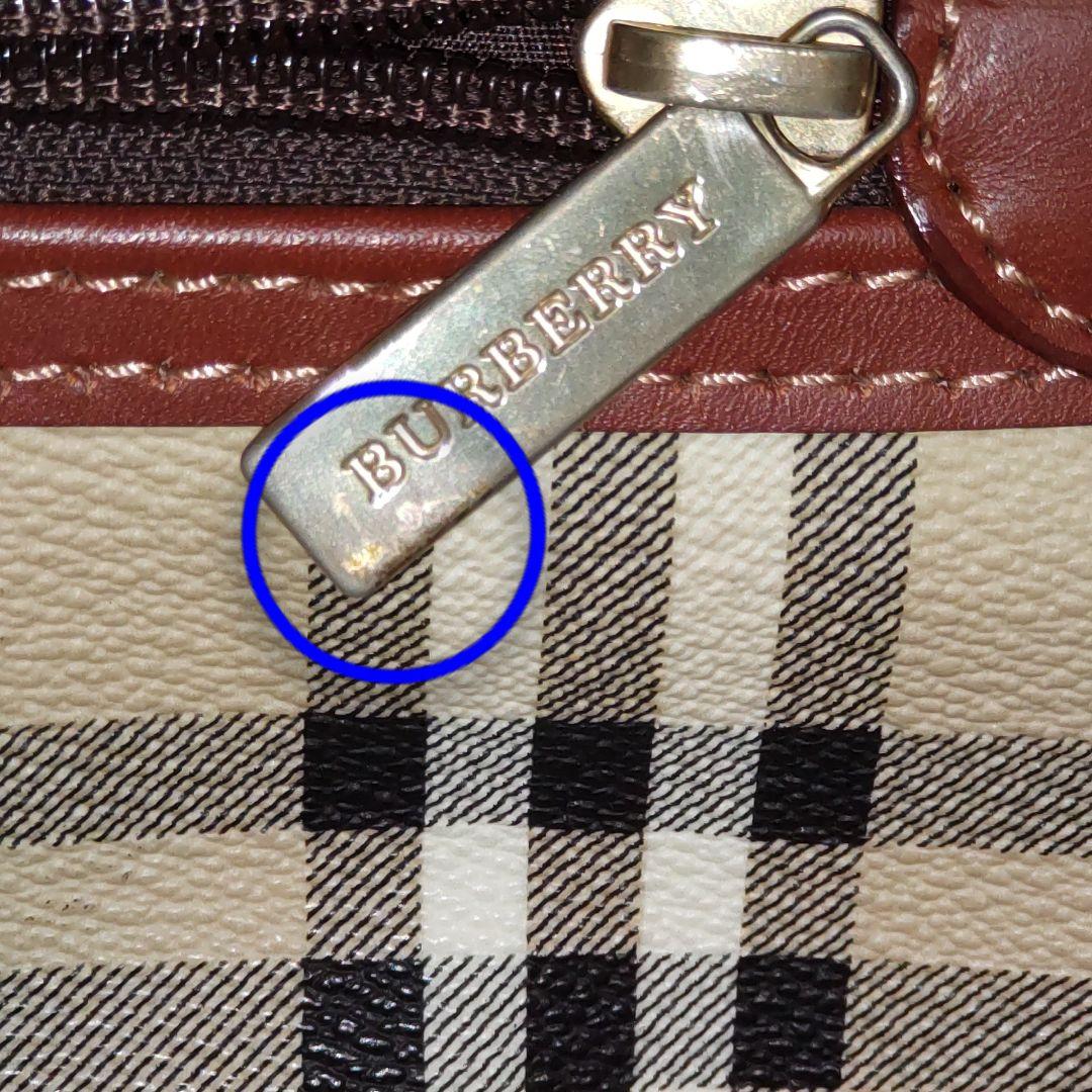 【人気のレザー＆ノバチェック】BURBERRY ボストンバッグ 肩かけ有