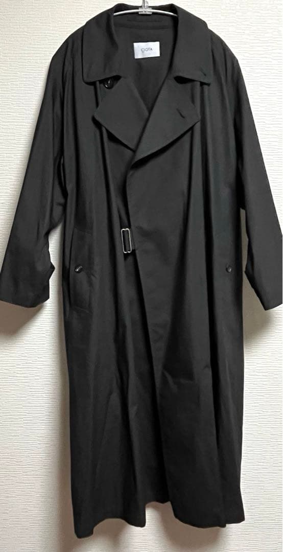 【美品】CIOTA シオタ　タイロッケンコート レディース　ダークグレー