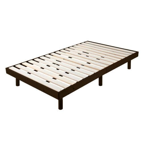 ベッド ゼミダブル　天然パイン材 ゼミダブルベッド 木製 すのこベッド