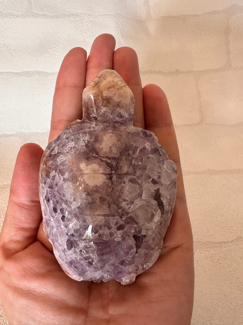 特価　アメジスト　ピンクアメジスト　フラワーアゲート タートル　虹　天然石