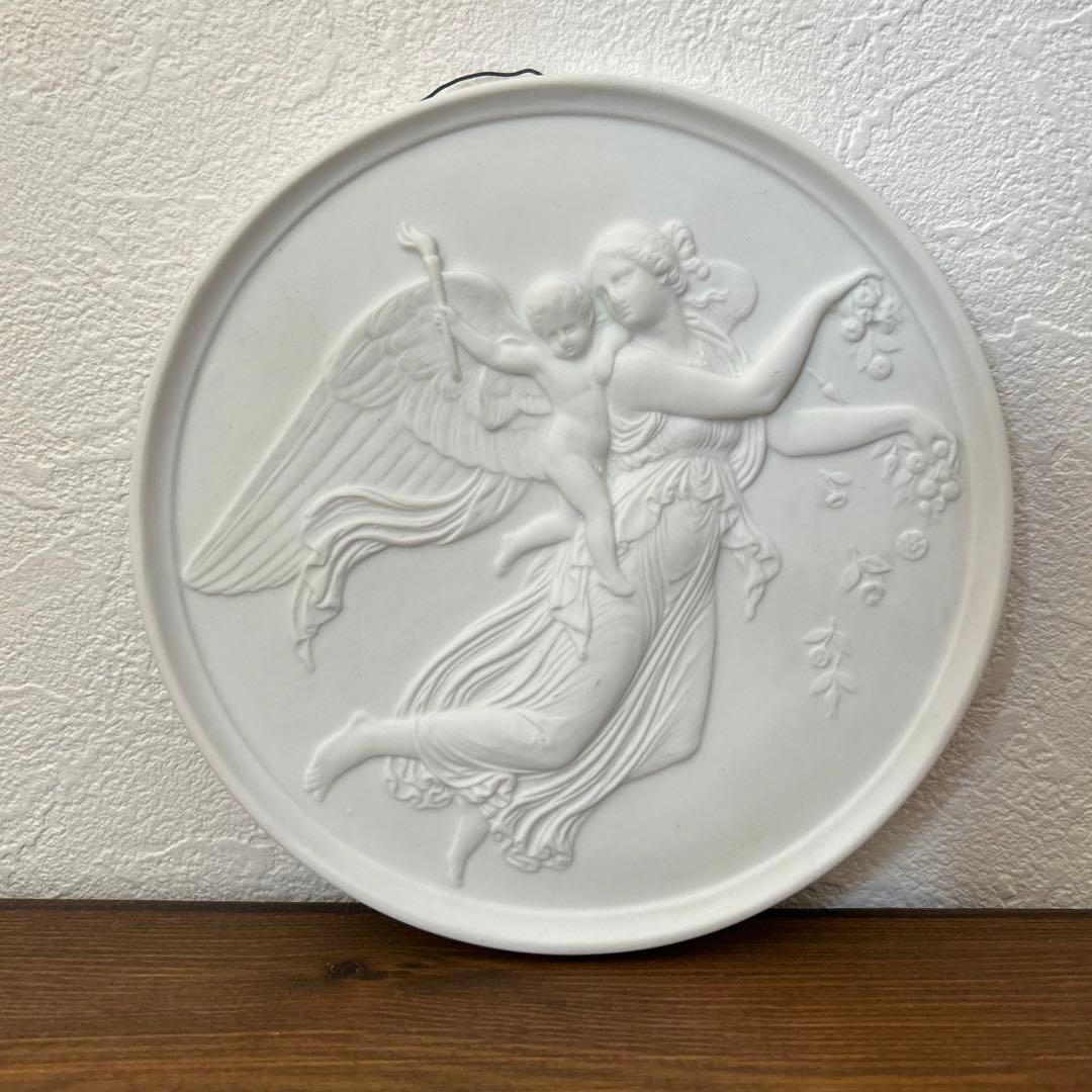 B&G ビングオーグレンダール　天使と女神の陶板