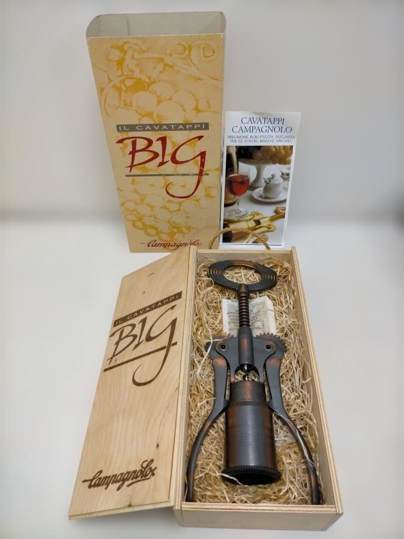 【送料無料】Campagnolo BIG ワインオープナー 木箱付 251225