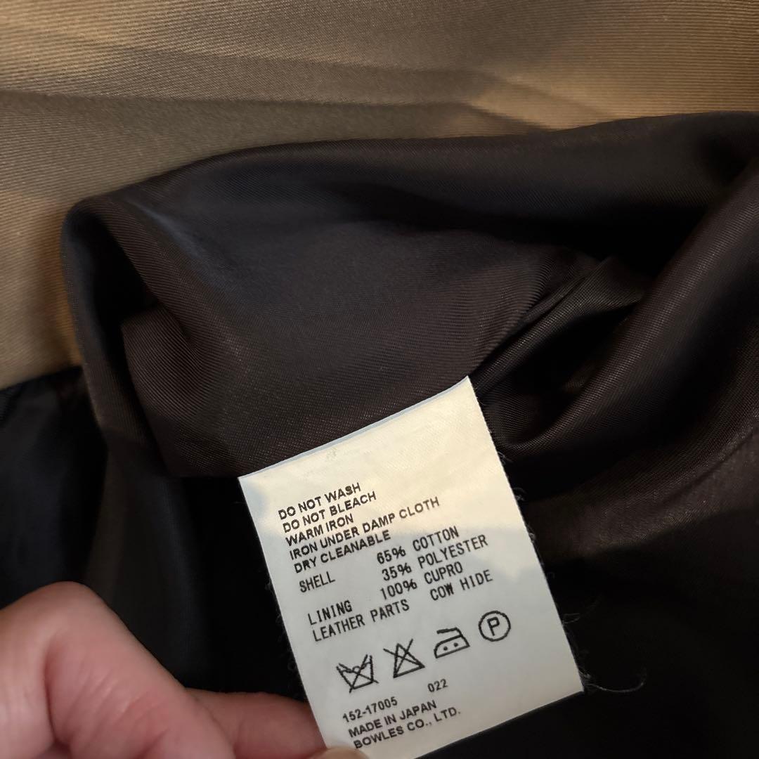 と*も様 ハイク　Hyke トレンチコート　サイズ１　ライナー付き