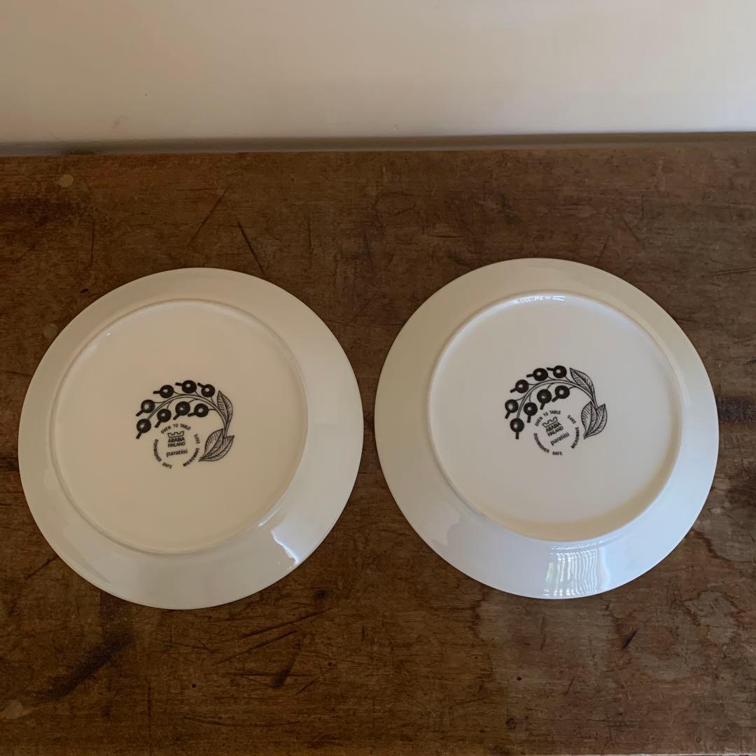 旧ロゴ　ARABIA アラビア　パラティッシ　ブラック 3種4点 箱付き