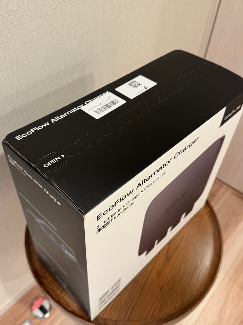 お値下げ【新品未開封】 EcoFlow 自動車用バッテリー充電800W