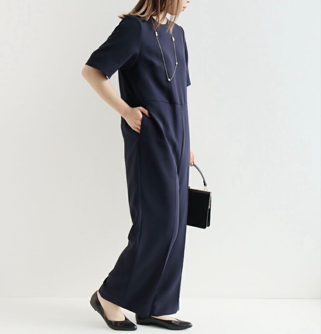 美品MICA&DEAL マイカアンドディールパンツスーツ サロペット 授業参観