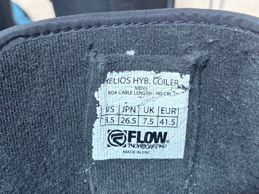 FLOW フロー HELIOS HYB. 26.5cm ブーツ　スノーボード